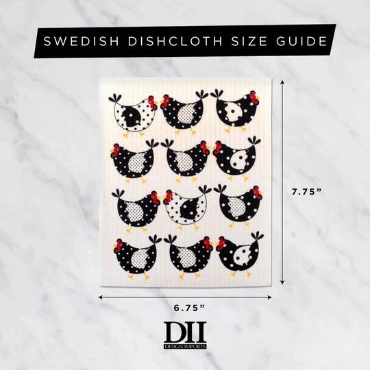DII® Lemon Swedish Dishcloth, 3ct.